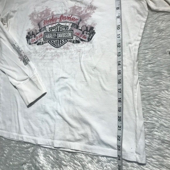 Harley Davidson Long Sleeve Graphic Tee - Picture 5 of 6